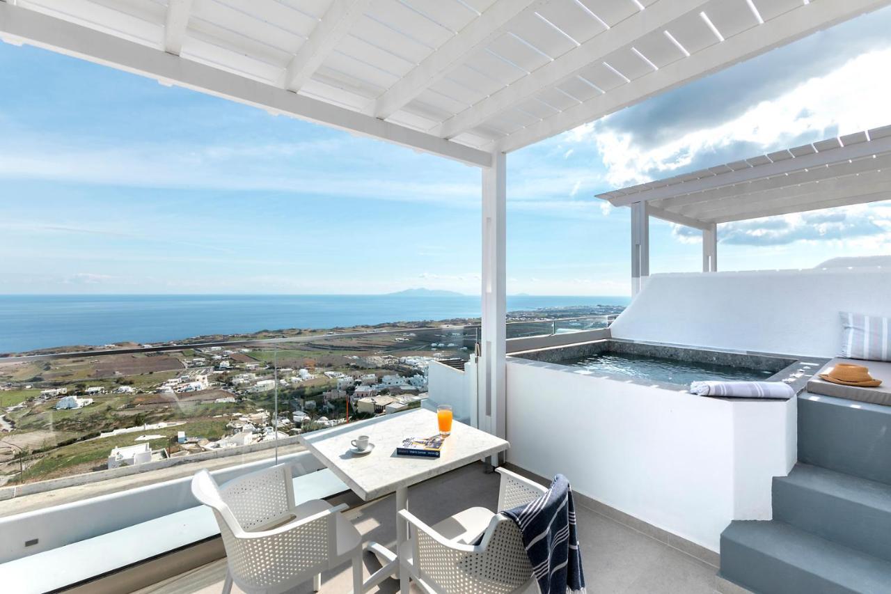 La Estrella 4 Suites With Sea View & 4 Prive Hot Tub Vourvoúlos Dış mekan fotoğraf